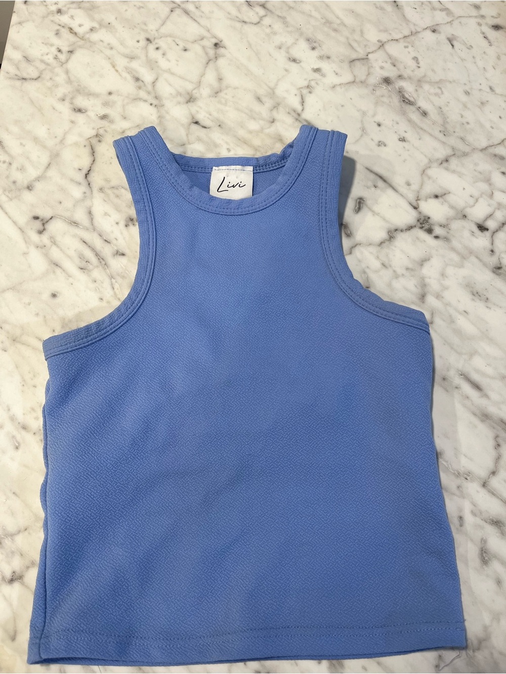 Women’s Blue Tank Top with built in bra